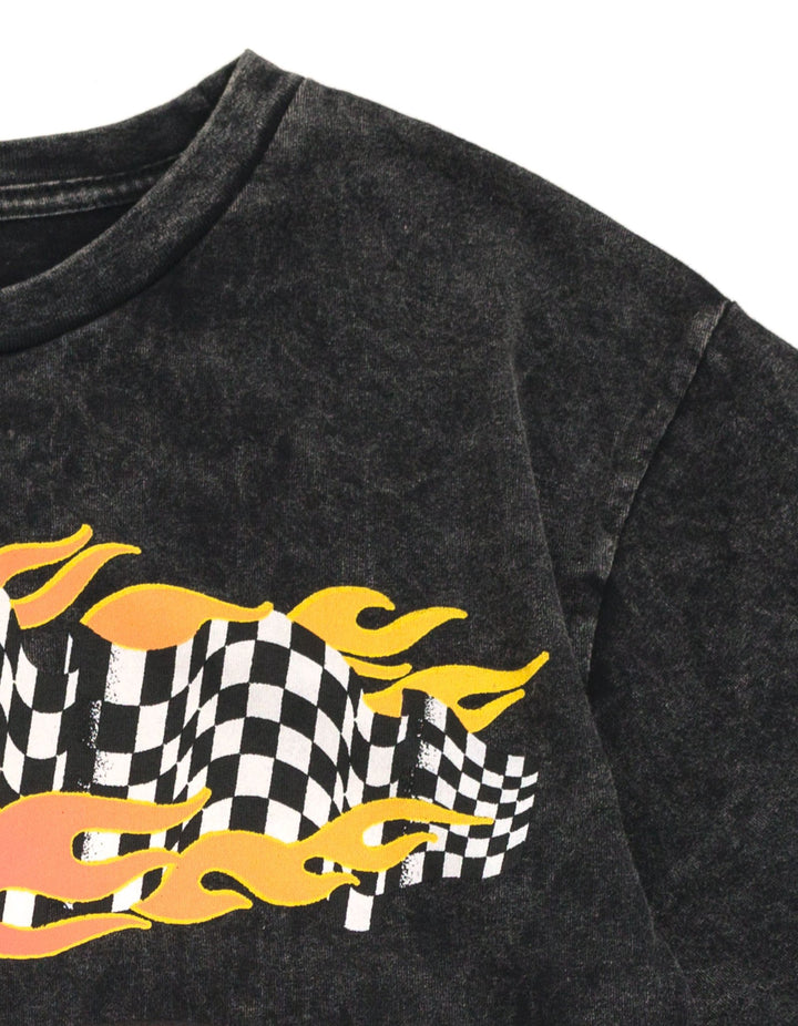Monster Jam El Toro Loco Adult Men or Women Short Sleeve T-Shirt Charcoal