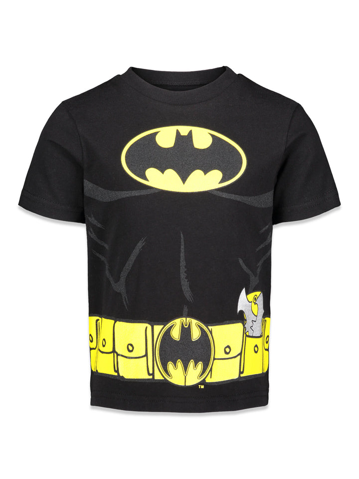 DC Comics Justice League Batman Boys' Black Grey Yellow