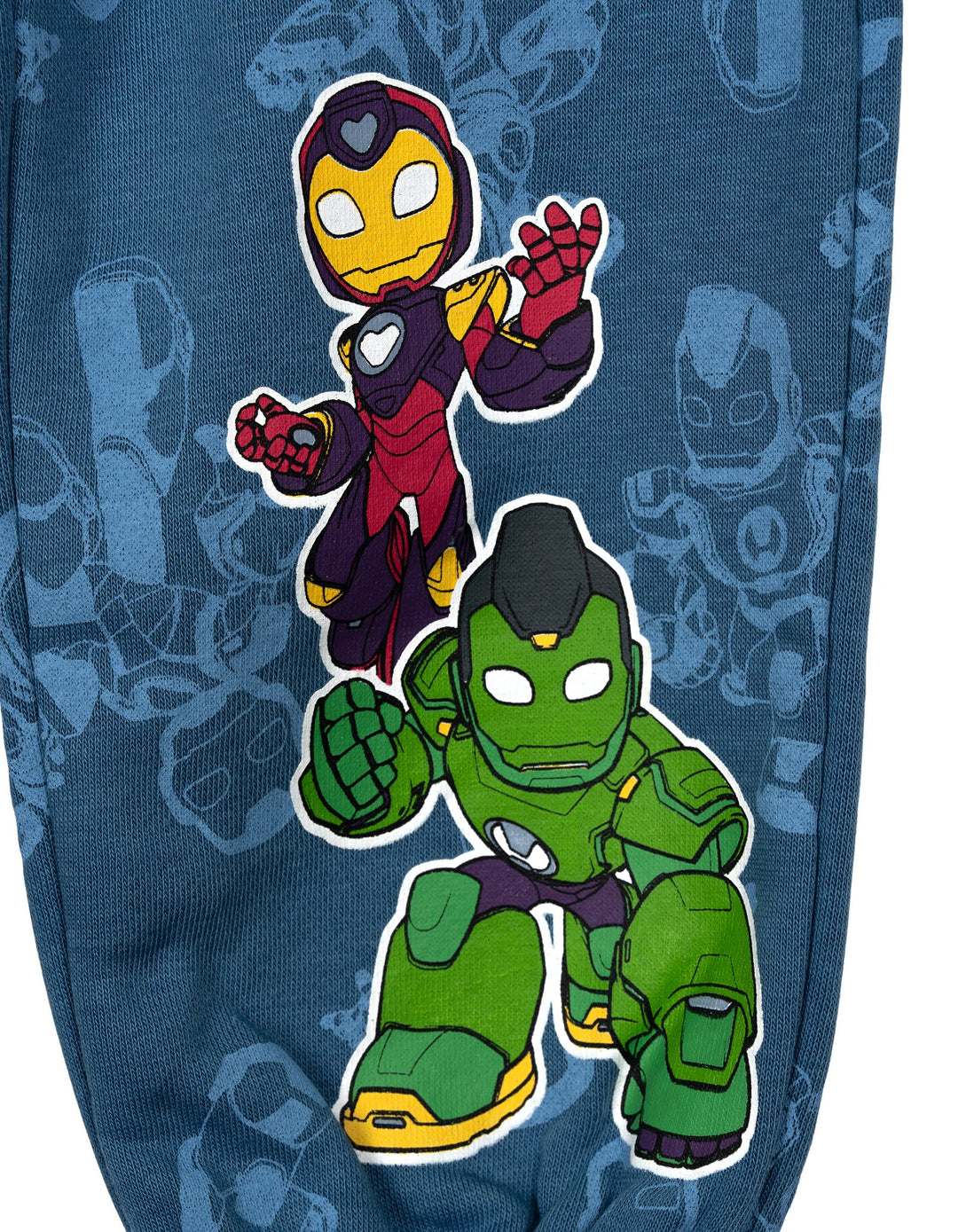 Marvel Iron Man and His Awesome Friends 2-Piece Hoodie and Pants Set Royal Blue
