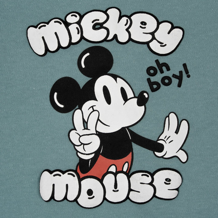Disney Mickey Mouse & Friends Baby Boys' 3-Pack Short Sleeve Bodysuits Red Blue