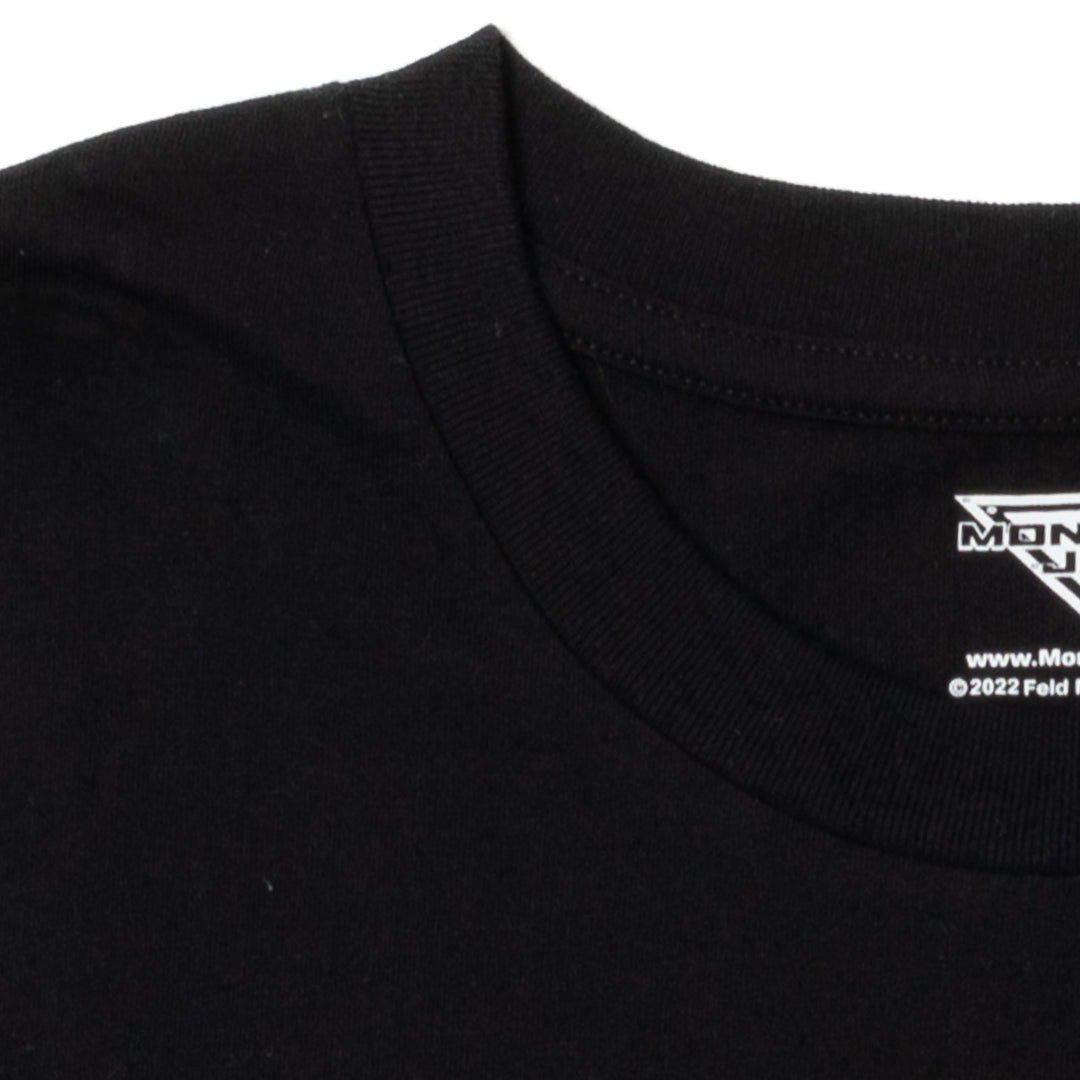Monster Jam Grave Digger Men's Short Sleeve T-Shirt Jet Black