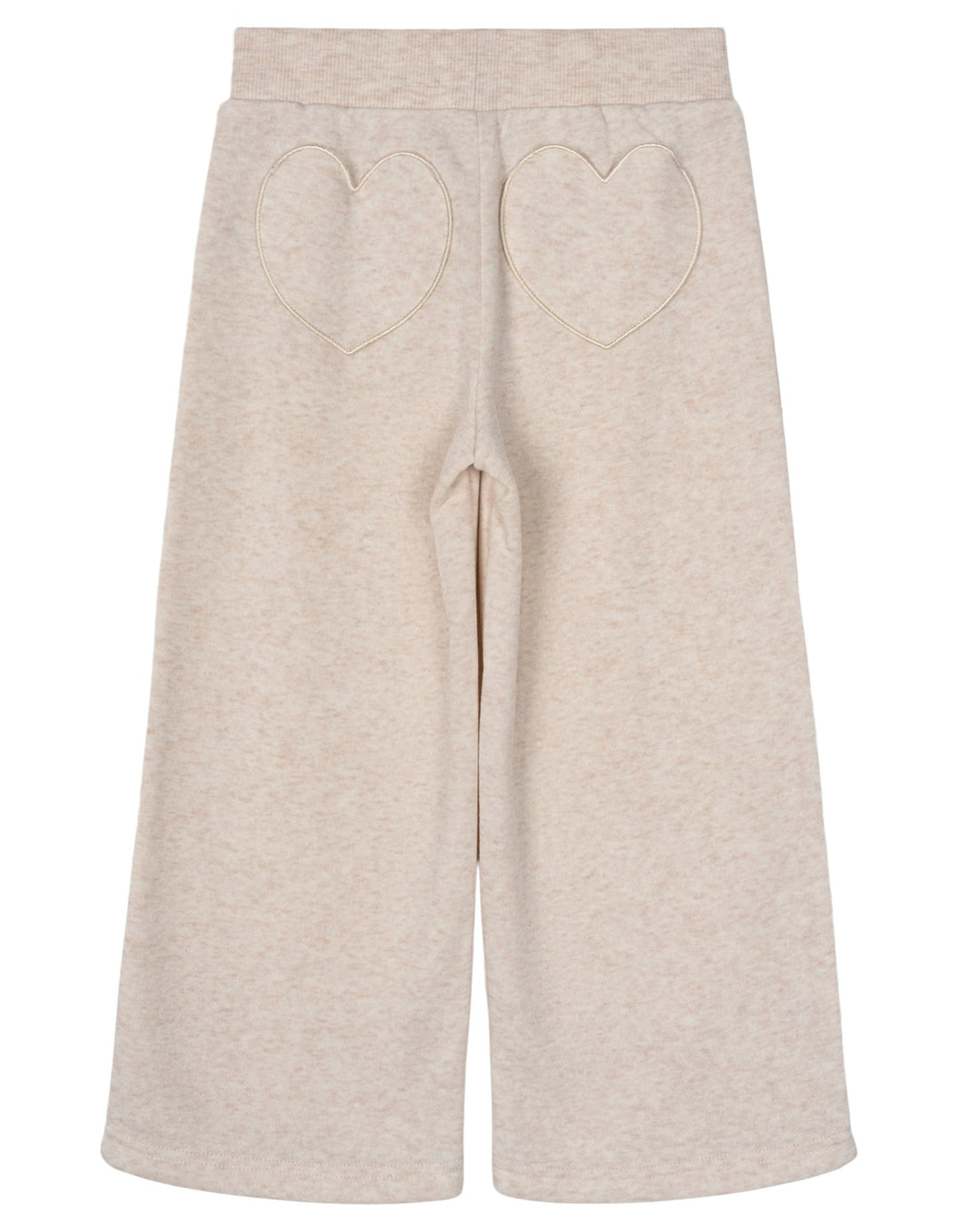 Barbie Girls' Fleece Sweatshirt and Pants Set Oatmeal Heather Pink