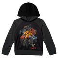 Monster Jam Boys' Fleece Pullover Hoodie Black Dark Grey