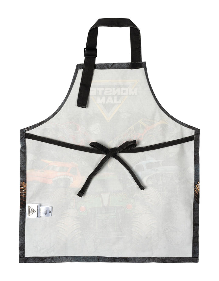 Monster Jam Adult Men or Women Sleeveless Apron Charcoal Stone