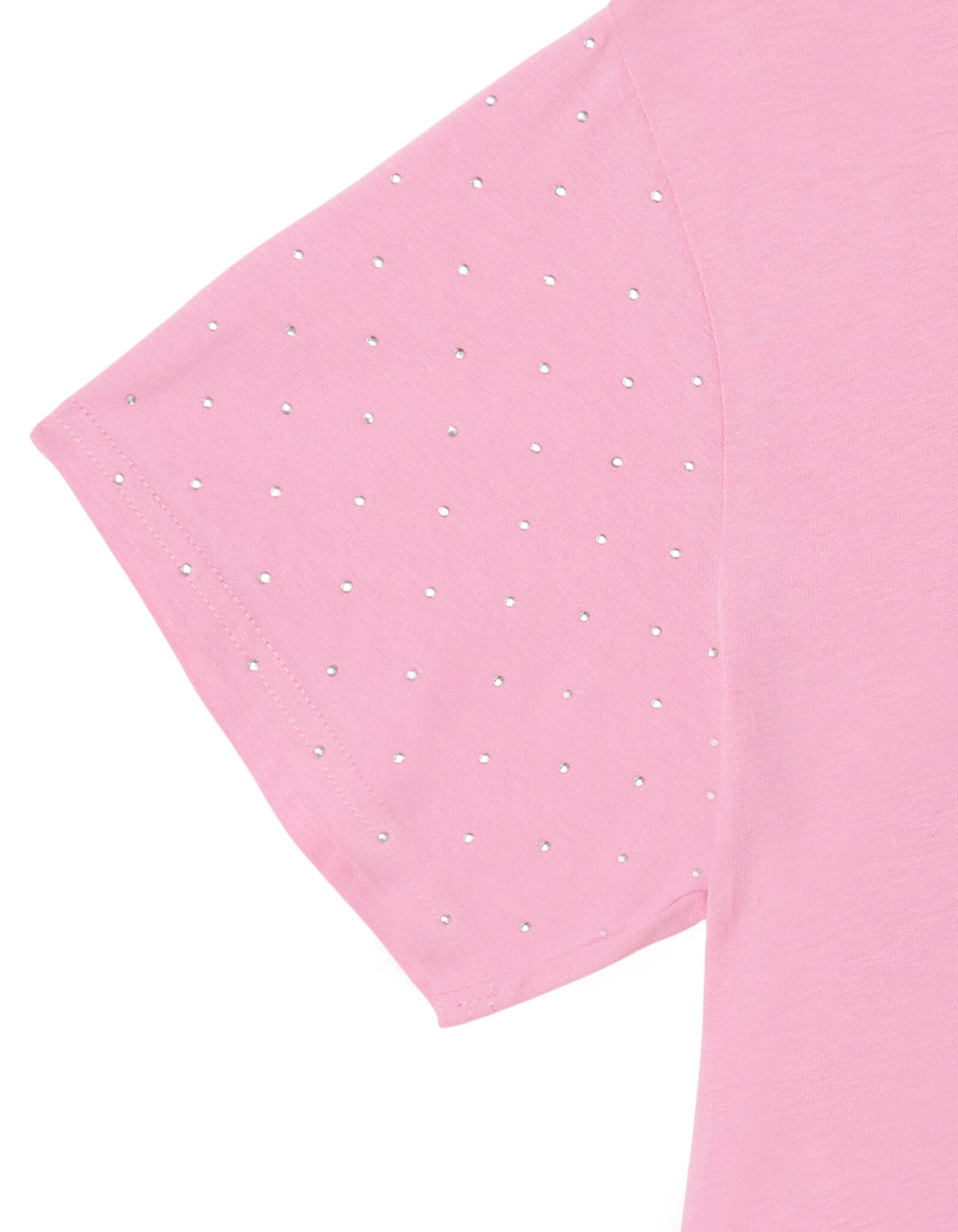 Wicked Glinda Women's Cropped Drop Shoulder T-Shirt Bon Bon Pink