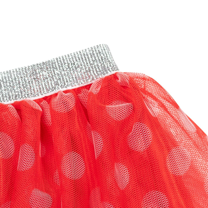 Minnie Mouse Baby Girls' Birthday Tutu Skirt Collar and Hat Set Red