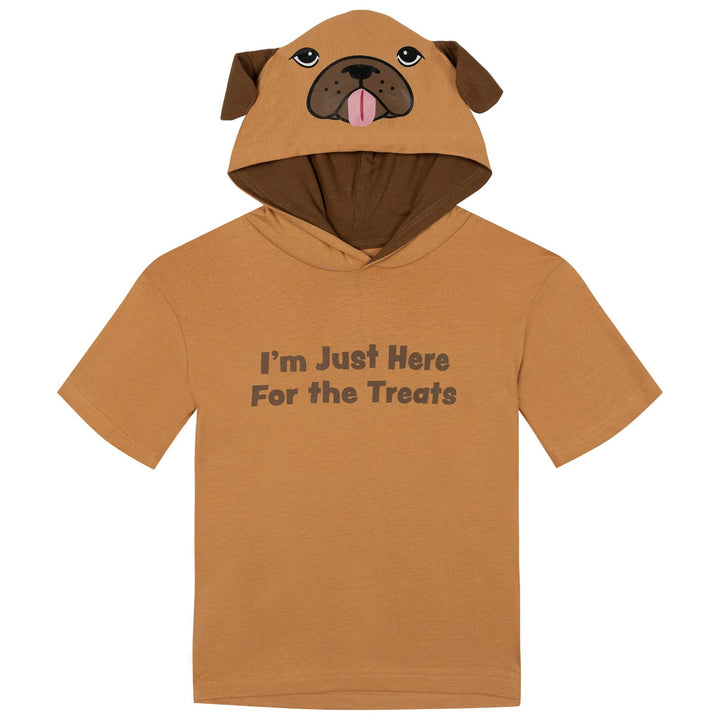 imagikids Cosplay Hooded T-Shirt Puppy Tan Brown
