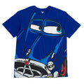 Cars Matching Family Cosplay Short Sleeve T-Shirt Doc Hudson Dark Blue