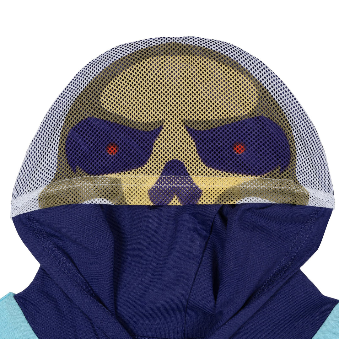 Masters of the Universe Skeletor Men's Cosplay Hooded T-Shirt Purple