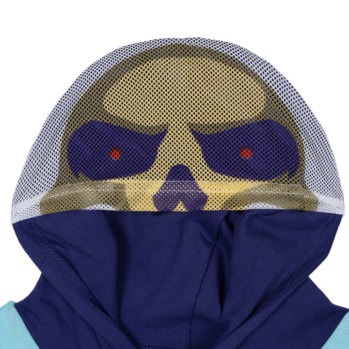 Masters of the Universe Skeletor Men's Cosplay Hooded T-Shirt Purple