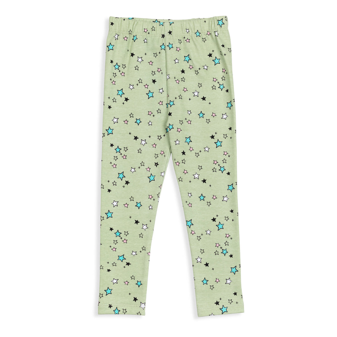 Star Wars The Mandalorian Grogu Girls' Fleece Hoodie and Leggings Set Pink Green