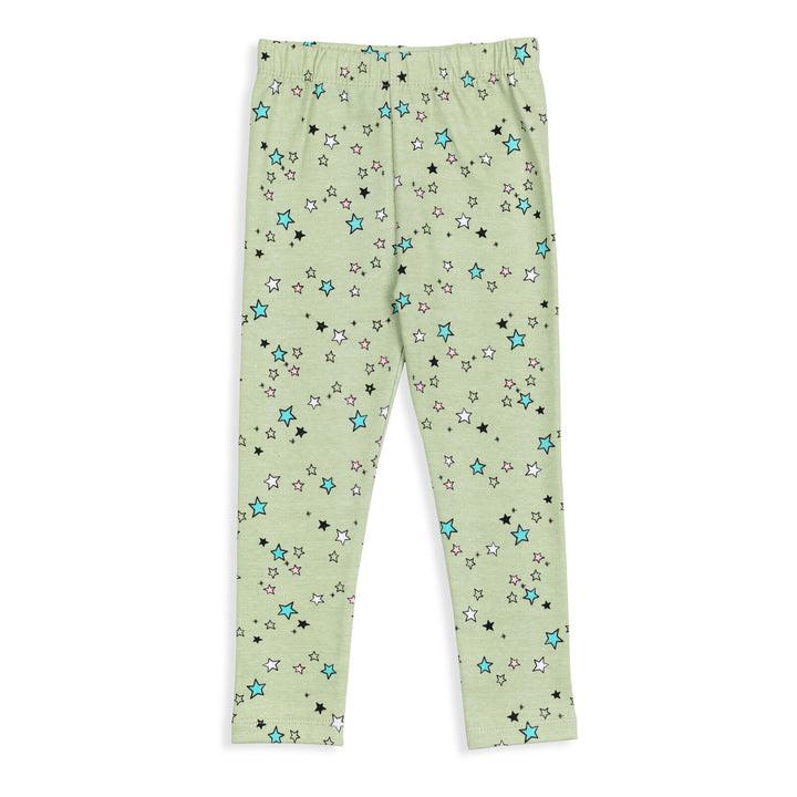 Star Wars The Mandalorian Grogu Girls' Fleece Hoodie and Leggings Set Pink Green