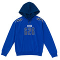 Lilo & Stitch Men's French Terry Drop Shoulder Pullover Hoodie Royal Navy