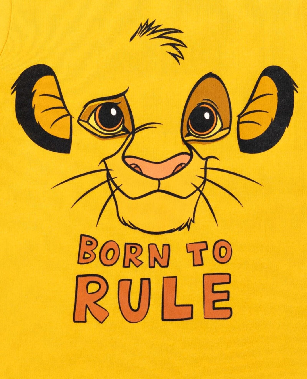 Disney Lion King 5-Pack Long Sleeve Bodysuits Simba Orange Multi