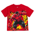 Captain America Red Hulk Boys' Cosplay Short Sleeve T-Shirt Action