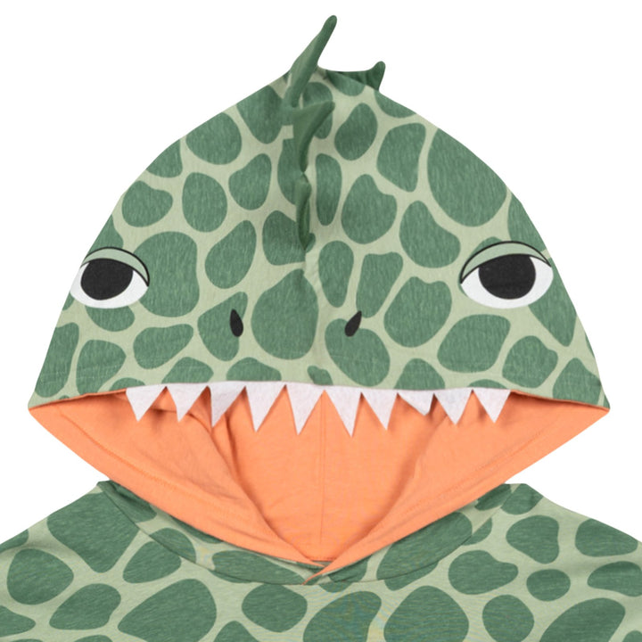 imagikids Cosplay Hooded T-Shirt Scale Green Coral