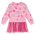 Barbie Girls' Glitter Tutu Dress Pink Purple Ombre