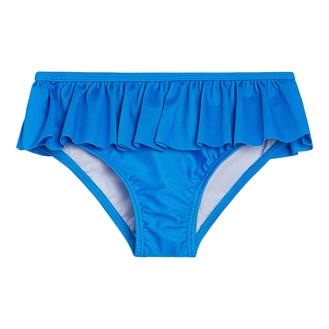 Ms. Rachel Swimwear 2-Piece Tankini and Bikini Bottom Set Pink Blue Overalls