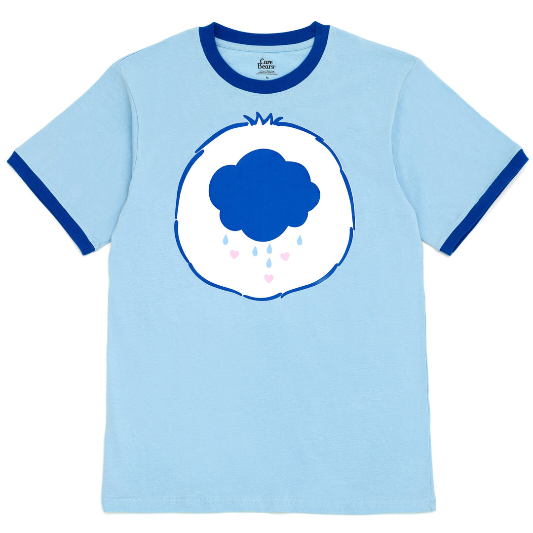 Care Bears Grumpy Bear Adult Men or Women Cosplay T-Shirt Blue