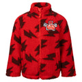 Cars Lightning McQueen Boys' Fleece Zip-Up Jacket Racing Red
