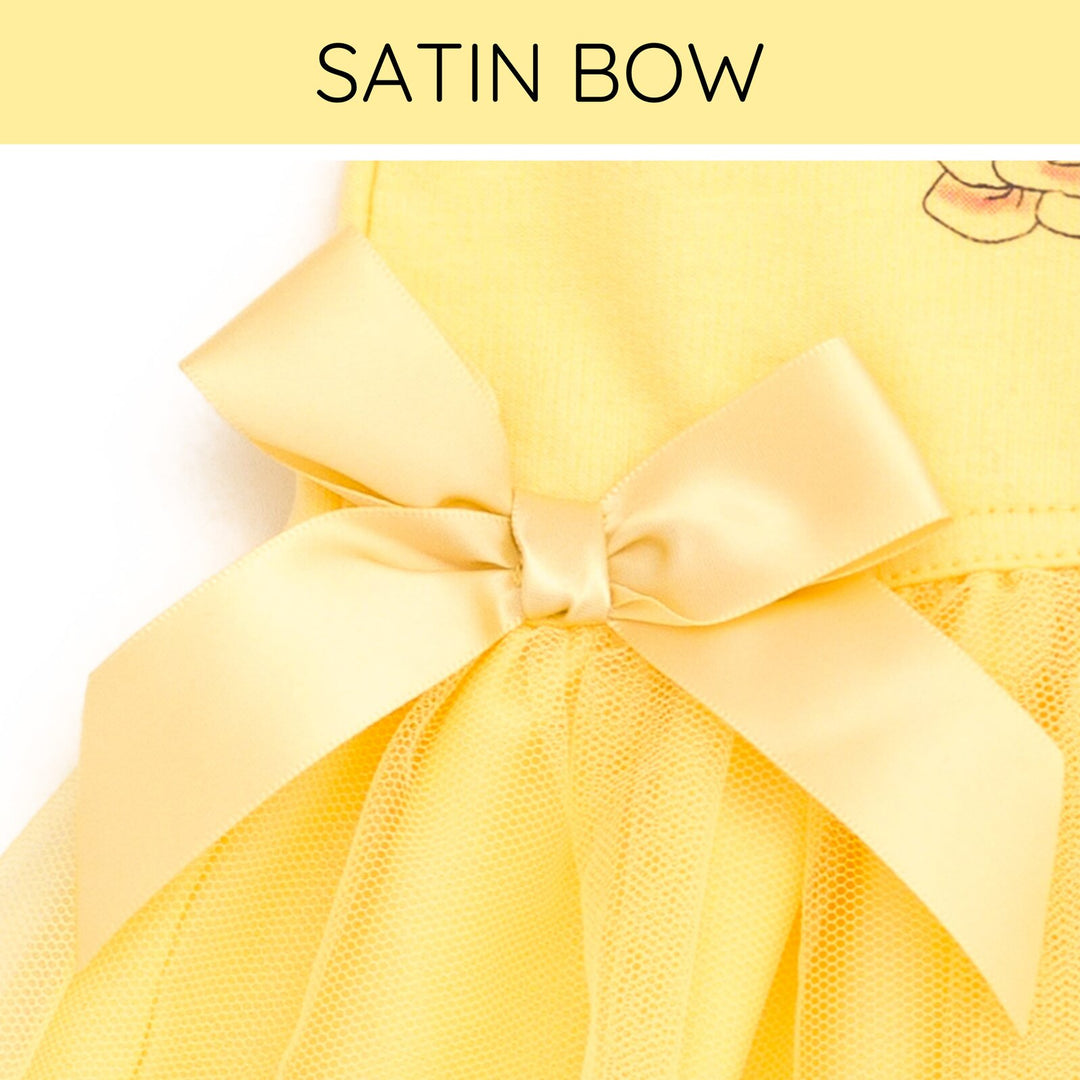 Disney Beauty and the Beast Girls' Tutu Dress Belle Yellow