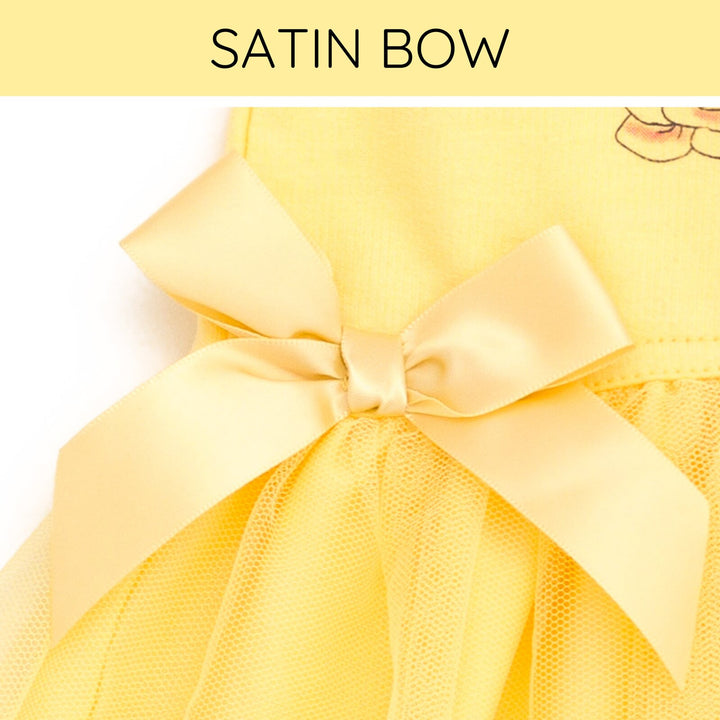 Disney Beauty and the Beast Girls' Tutu Dress Belle Yellow