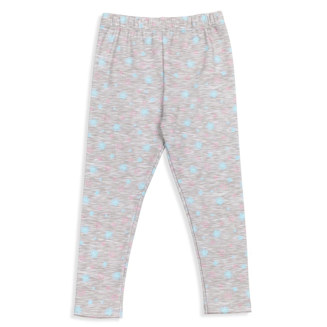 Bluey Girls' 2-Piece Hoodie and Leggings Set Blue Grey
