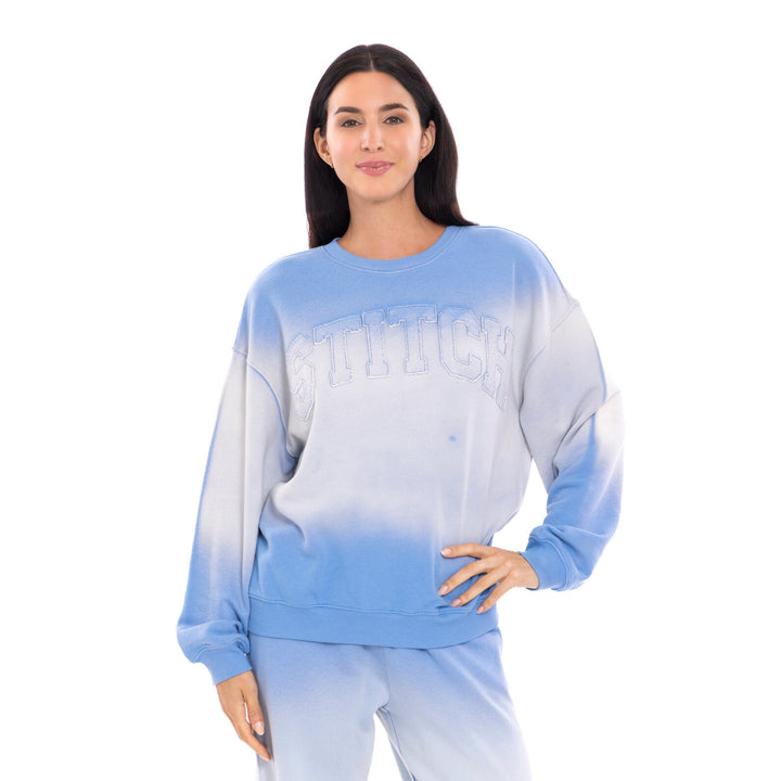Lilo & Stitch Women's Loungewear Sweatshirt Sky Blue