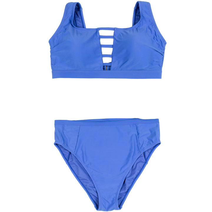 LYSA Women's Swimwear Bikini Top Royal Blue