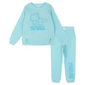 Hello Kitty Girls' Fleece 2-Piece Sweatshirt and Joggers Set Cinnamoroll Blue