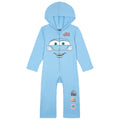 Cars Girls' Cosplay Hooded One Piece Sally Light Blue