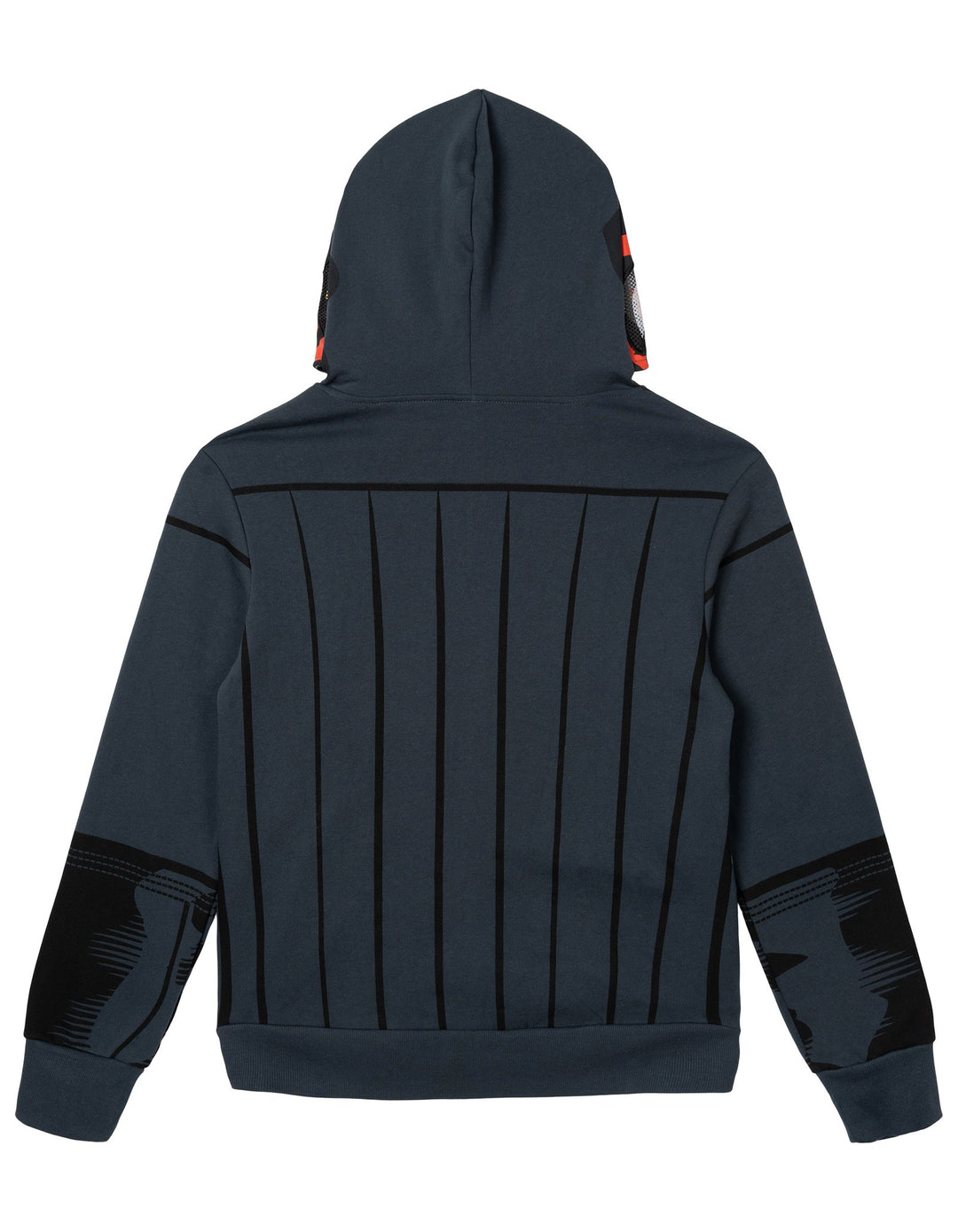 Star Wars Darth Maul Men's Cosplay Zip-Up Hoodie Red Black