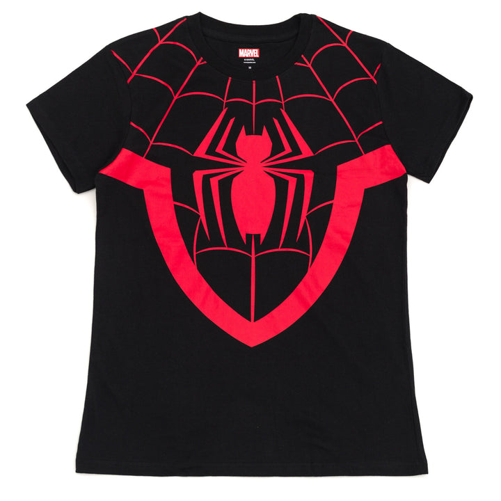 Marvel Spider-Verse Miles Morales Women's Suit Black