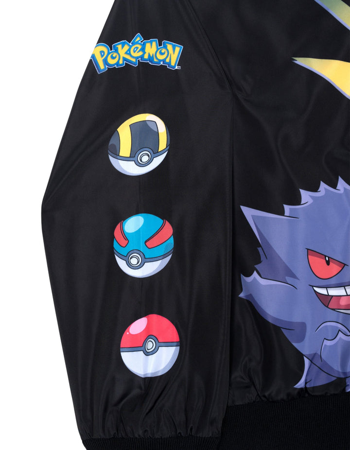 Pokemon Boys' Bomber Jacket Black