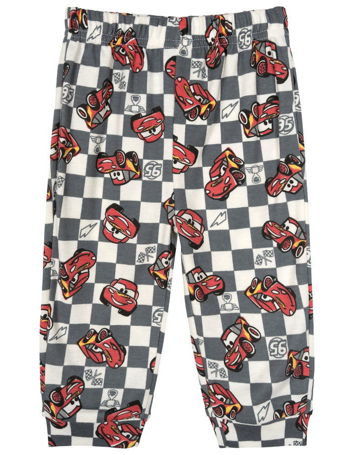 Cars Baby Boys' Bodysuit Pants and Hat Set Lightning McQueen Red