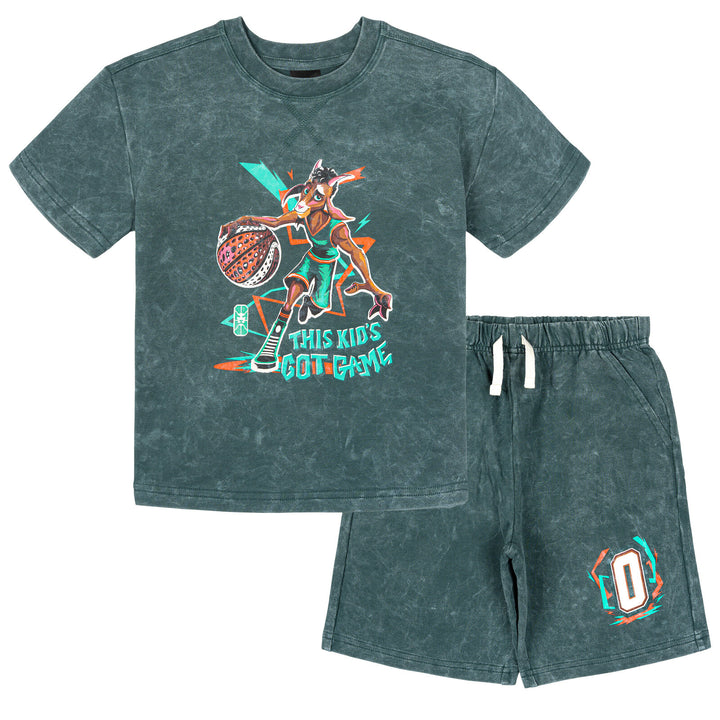 GOAT The Movie Will Harris Boys' Gray Green