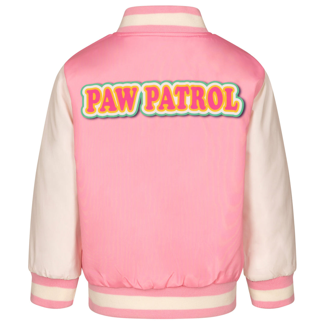 Paw Patrol Girls' Bomber Jacket Pink Skye Everest