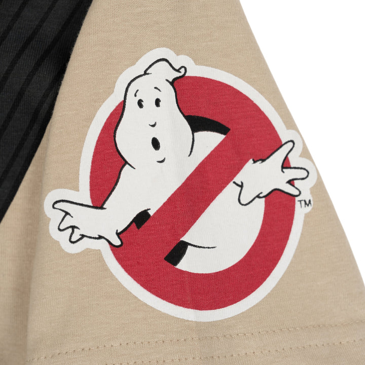 Ghostbusters Boys' Cosplay Hooded T-Shirt Uniform Tan