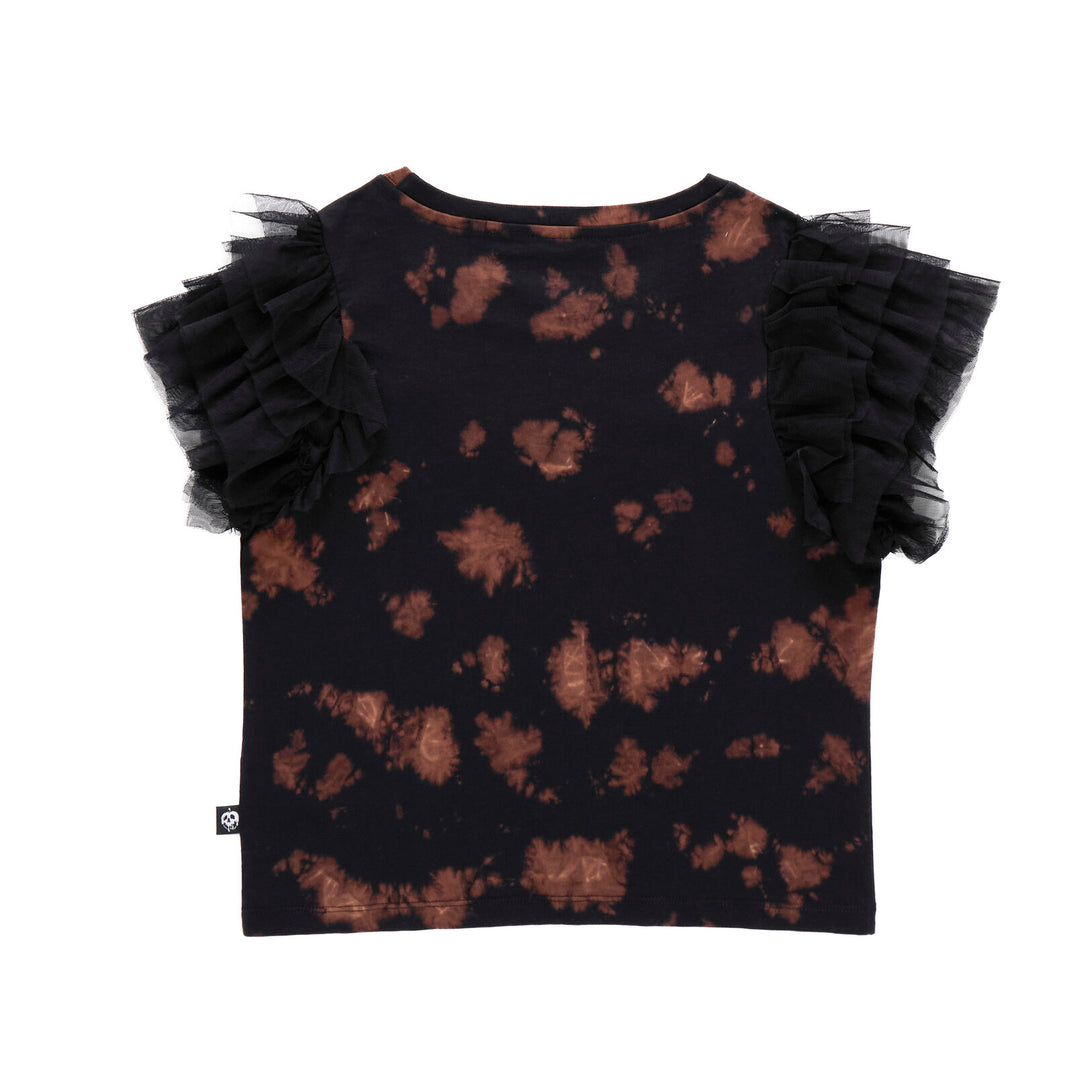 Disney Villains Women's Short Sleeve T-Shirt Black Rust Wash