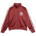 Nightmare Before Christmas Jack Skellington Athletic Zip-Up Track Jacket Wine