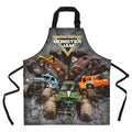 Monster Jam Adult Men or Women Sleeveless Apron Charcoal Stone