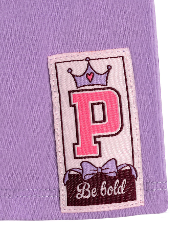 Disney Princess Girls' Athletic Jersey Dress Lilac