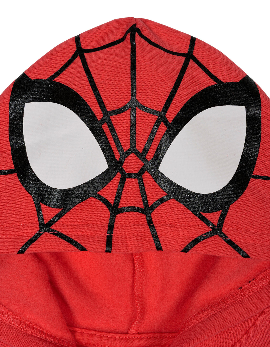 Marvel Spider-Man Girls' Cosplay Fleece Zip-Up Hoodie Red Blue