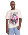 Nightmare Before Christmas Jack Skellington Short Sleeve T-Shirt Sandshell Wash