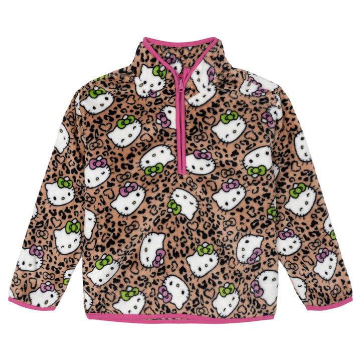 Hello Kitty Girls' Fleece Sweatshirt Praline