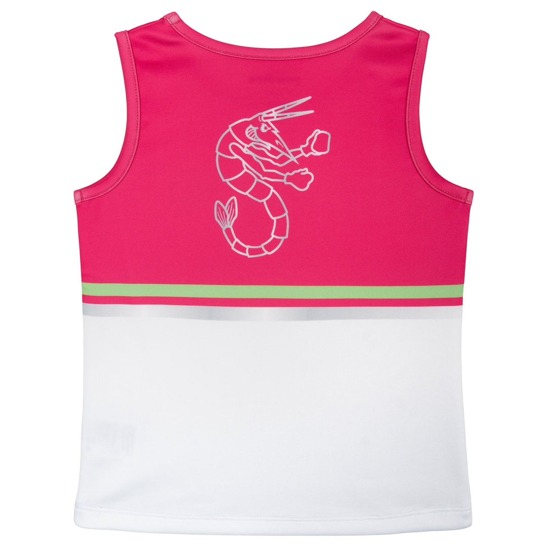 Disney Zombies Girls' Cosplay Cheerleader Tank Top and Skirt Set Hot Pink White