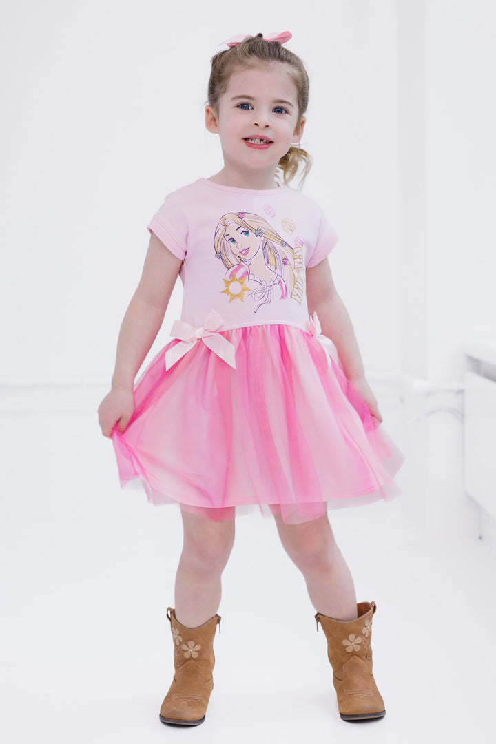 Disney Tangled Girls' Tutu Dress Rapunzel Pink