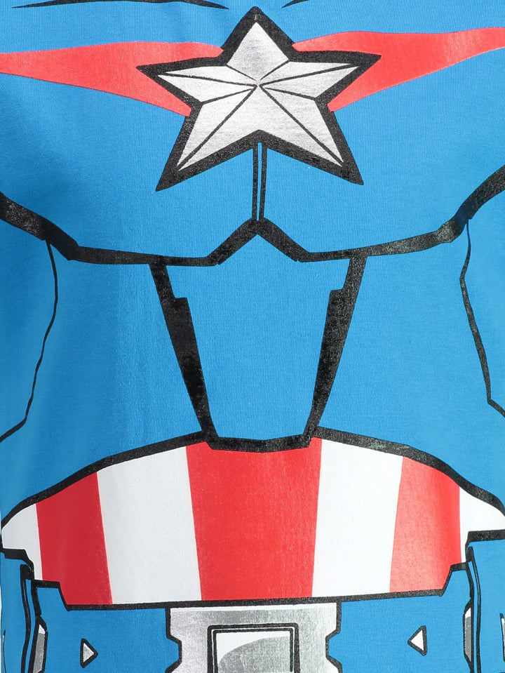 Marvel Avengers 4-Pack Short Sleeve T-Shirts Black Red