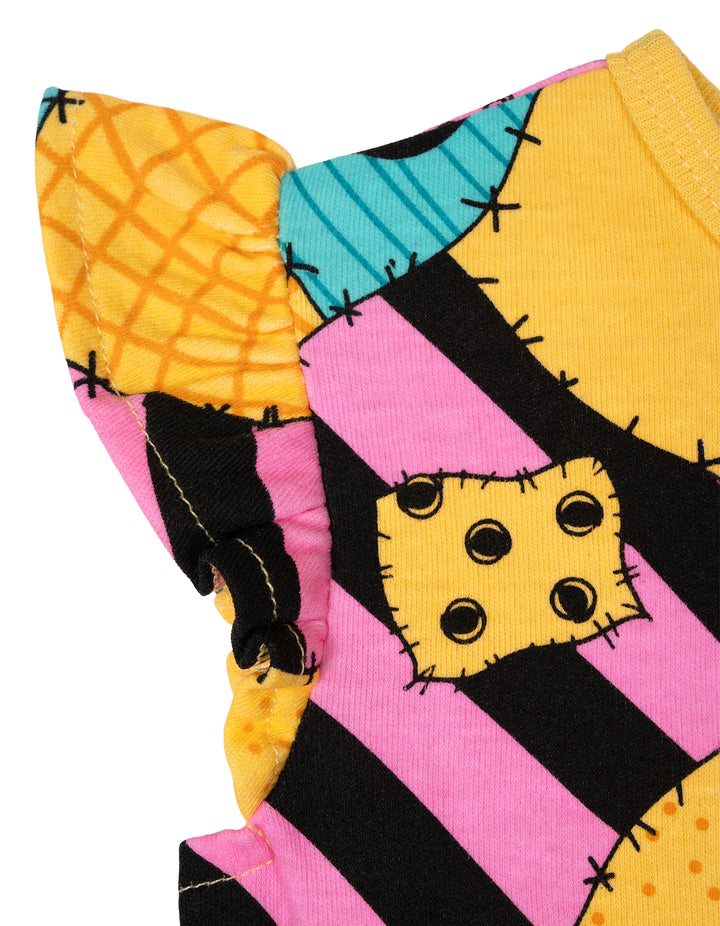 Nightmare Before Christmas Sally Baby Girls' Red Patchwork