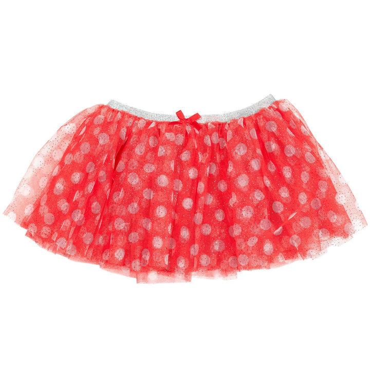 Minnie Mouse Baby Girls' 4-Piece Bodysuit Tee Leggings and Tutu Set Mickey Red